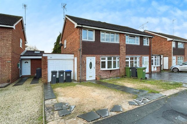 Thumbnail Semi-detached house for sale in Kirby Avenue, Woodloes Park, Warwick.