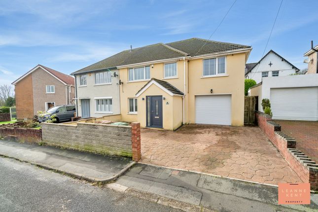 Thumbnail Semi-detached house for sale in Court Road South, Caerphilly