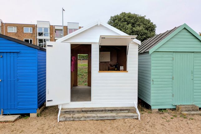 Studio house on Beach Hut 291, Victoria Esplanade, West Mersea, £39,500