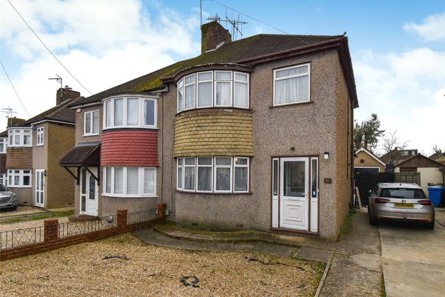Semi-detached house for sale in Gillian Avenue, Aldershot, Hampshire