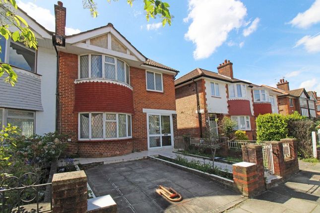 Semi-detached house to rent in Gibbon Road, London