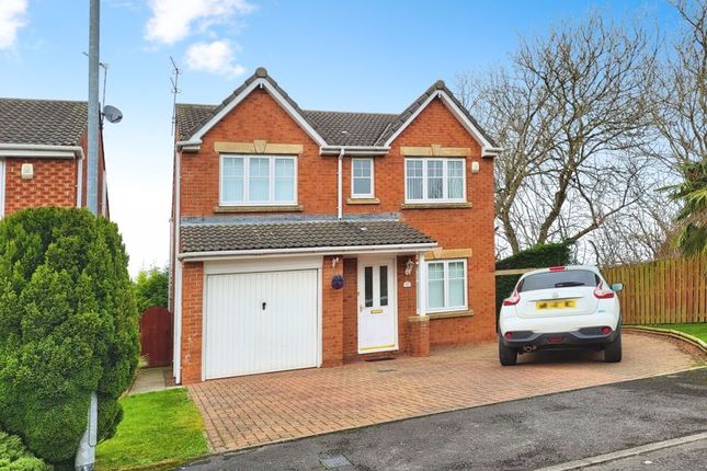 Thumbnail Detached house for sale in Edinburgh Drive, Bedlington