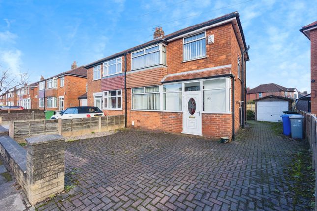 Semi-detached house for sale in Shrewsbury Road, Sale, Greater Manchester