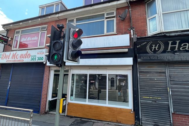 Thumbnail Retail premises to let in 465 Blackburn Road, Bolton, Greater Manchester