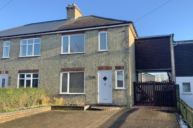 Thumbnail Semi-detached house for sale in High Street, Cherry Hinton, Cambridge