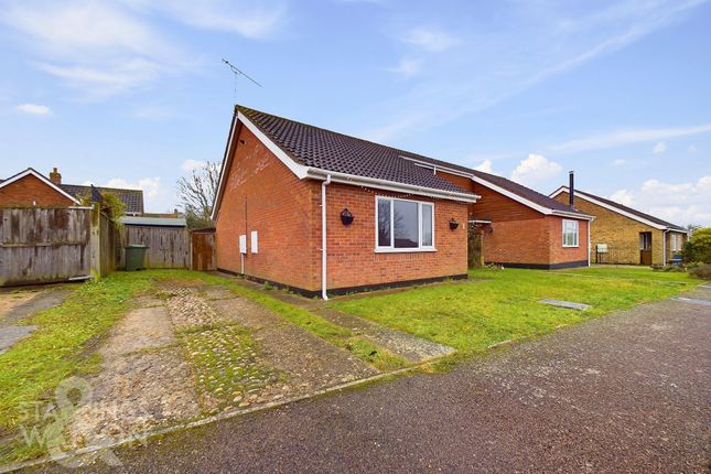 Thumbnail Semi-detached bungalow for sale in Church View, Redenhall, Harleston