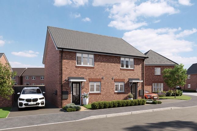 Semi-detached house for sale in "The Acer" at Hayloft Way, Nuneaton