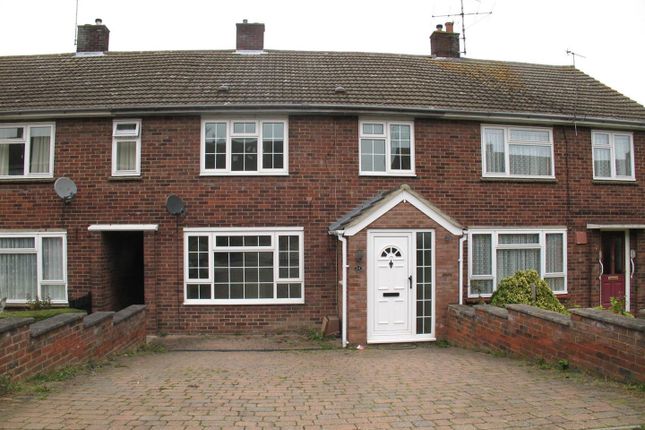 Thumbnail Terraced house to rent in Broadcroft Crescent, Haverhill