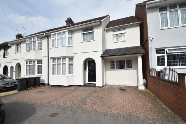 Thumbnail End terrace house for sale in St. Mildreds Avenue, Luton