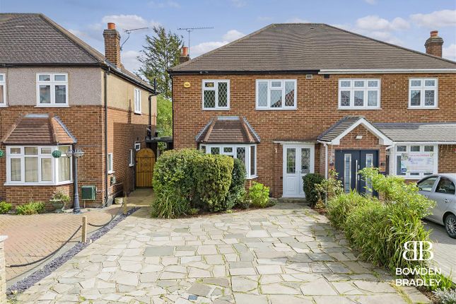 Semi-detached house for sale in Chalgrove Crescent, Clayhall, Ilford