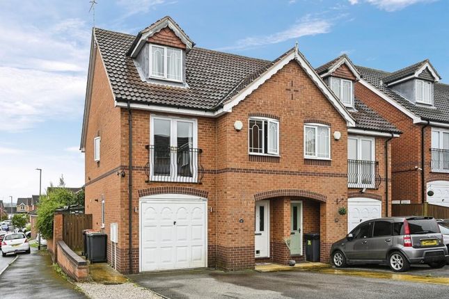 Semi-detached house for sale in Hilltop Rise, Newthorpe, Nottingham