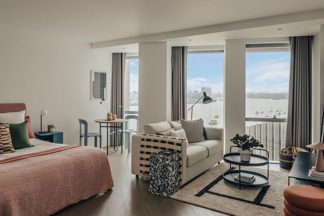 Studio studio on Greenwich Peninsula, Greenwich, £395,000