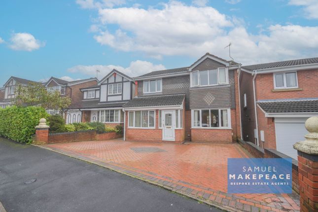 Thumbnail Detached house for sale in Eddisbury Drive, Newcastle, Staffordshire.