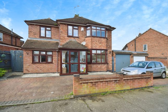 Thumbnail Detached house for sale in Ashbourne Road, Wigston