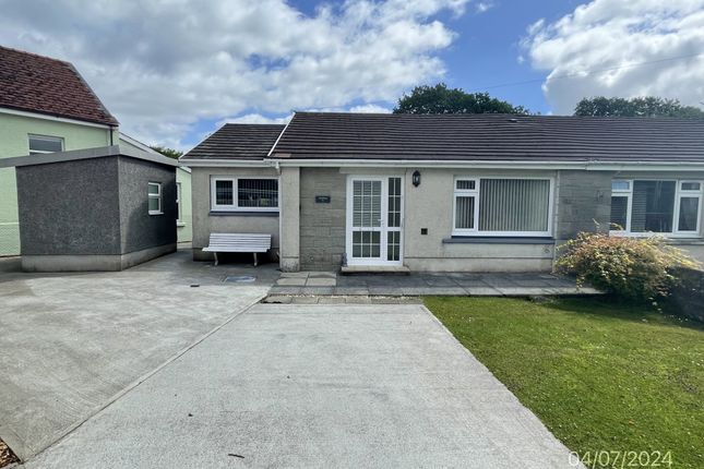 Thumbnail Semi-detached bungalow to rent in Penygarn Road, Ammanford, Carmarthenshire