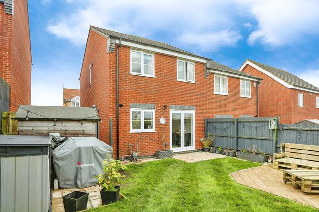 Semi-detached house for sale in Roy Brown Drive, Sileby, Loughborough