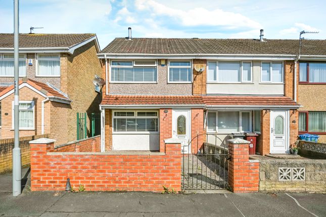 Thumbnail End terrace house for sale in Alma Close, Liverpool, Merseyside