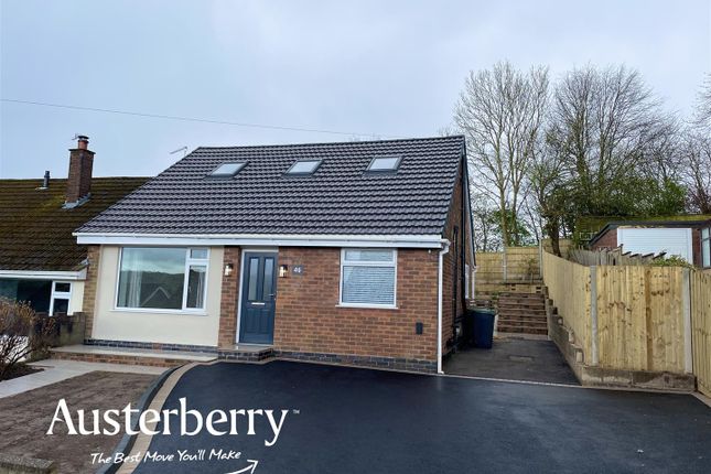 Thumbnail Semi-detached bungalow to rent in Axon Crescent, Weston Coyney, Stoke-On-Trent