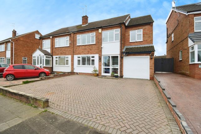 Thumbnail Semi-detached house for sale in Princethorpe Way, Binley, Coventry, West Midlands