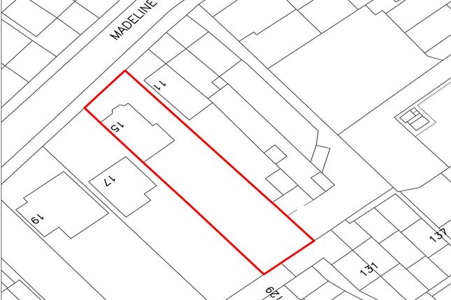 Thumbnail Land for sale in 15 Madeline Road, Crystal Palace, London