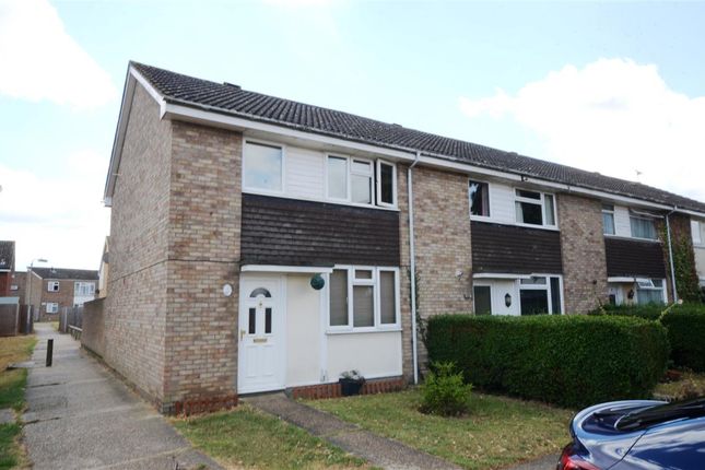 Thumbnail End terrace house to rent in Brock Close, Witham