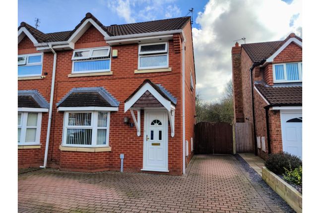 Thumbnail Semi-detached house for sale in Satinwood Crescent, Liverpool
