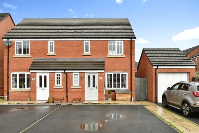 Semi-detached house for sale in Hopsedge Close, Shavington, Crewe, Cheshire