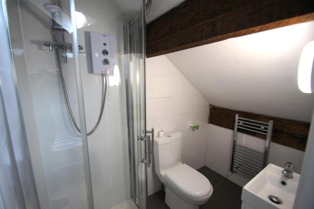 This Modern Bathroom Features A Sleek Shower With ...