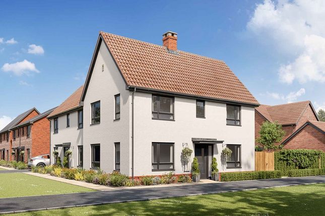 Thumbnail Detached house for sale in "The Aynesdale - Plot 215" at Norwich Road, Barham, Ipswich