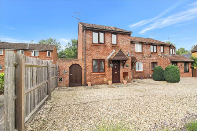 Thumbnail End terrace house for sale in Windflower Road, Swindon, Wiltshire
