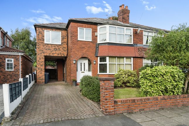 Thumbnail Semi-detached house for sale in Wilbraham Road, Worsley, Manchester, Greater Manchester