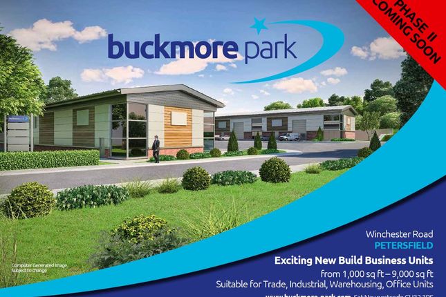 Industrial to let in Buckmore Park, Winchester Road, Petersfield