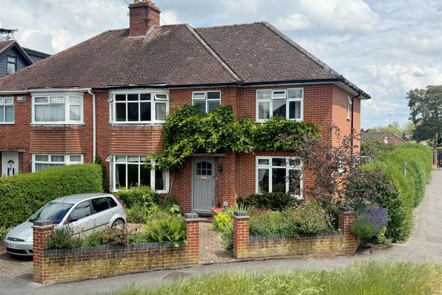 Thumbnail Semi-detached house for sale in Rectory Close, Newbury