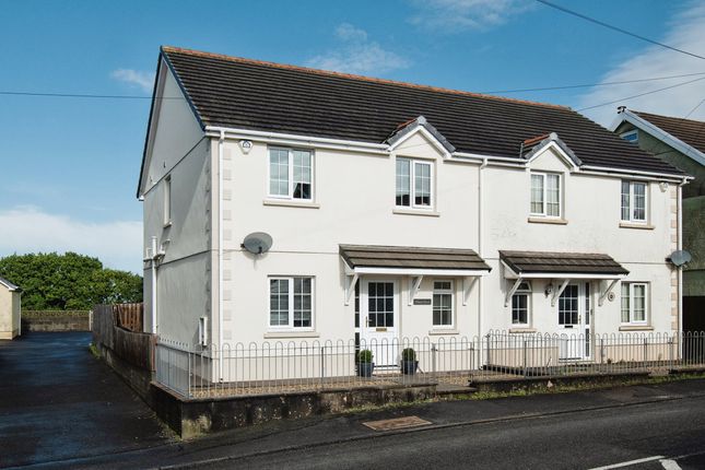 Semi-detached house for sale in Bethania Road, Upper Tumble, Llanelli, Carmarthenshire
