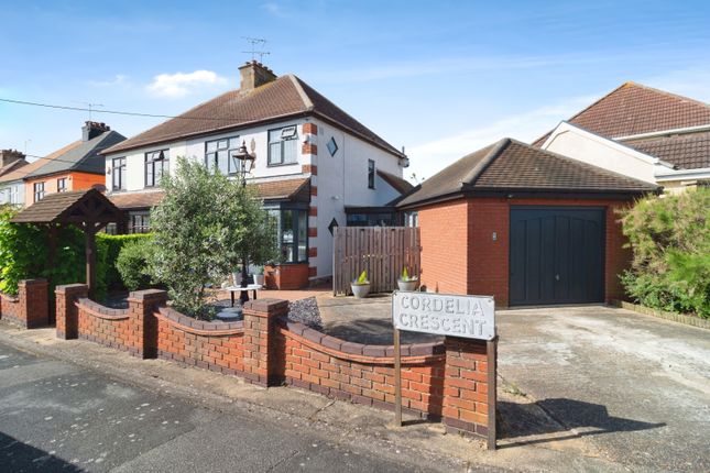 Thumbnail Semi-detached house for sale in Cordelia Crescent, Rayleigh