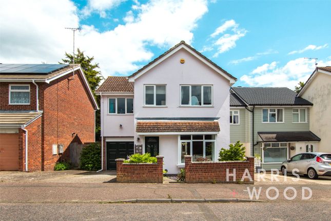 Thumbnail Detached house for sale in Pirie Road, West Bergholt, Colchester, Essex