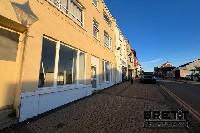 Retail premises to let in 15 Charles Street, Milford Haven, Pembrokeshire.
