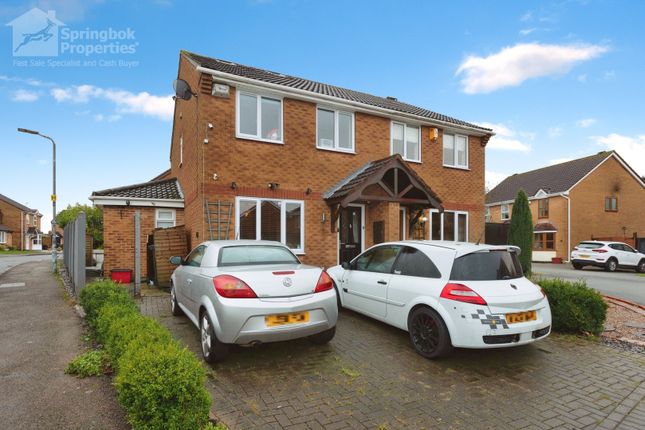 Semi-detached house for sale in Paget Road, Ibstock, Leicestershire