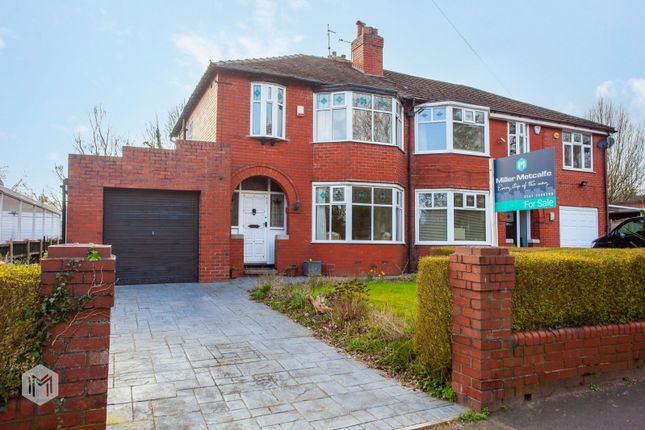 Semi-detached house for sale in Old Clough Lane, Worsley, Manchester, Greater Manchester