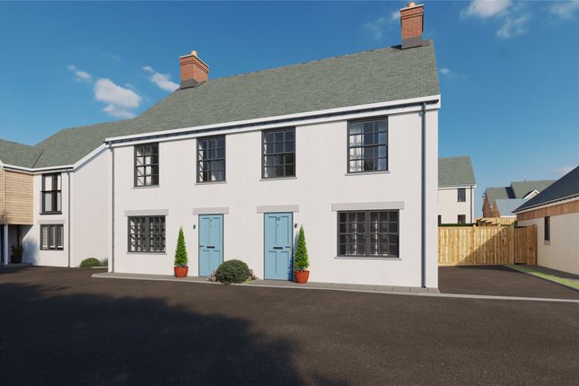Thumbnail Semi-detached house for sale in Alice Meadow, Grampound Road, Truro, Cornwall