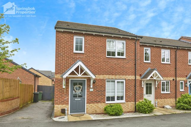 Thumbnail Semi-detached house for sale in Askew Way, Swadlincote, Derbyshire