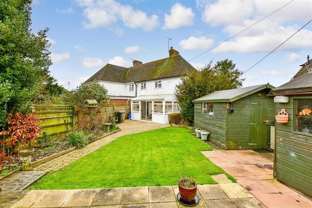 Semi-detached house for sale in Front Road, Woodchurch, Ashford, Kent