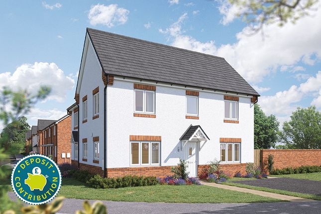 Thumbnail Semi-detached house for sale in "The Spruce" at Morpeth Close, Orton Longueville, Peterborough