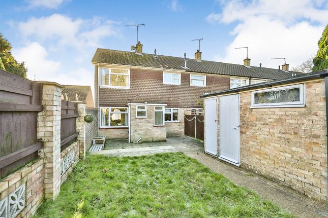 Thumbnail End terrace house for sale in The Paddocks, Swaffham