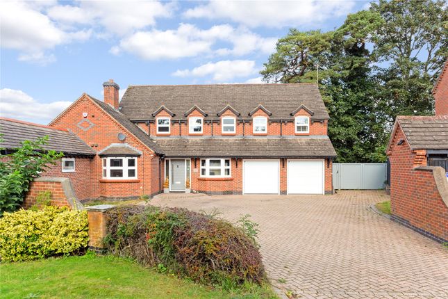Thumbnail Detached house for sale in Grange Court, Desford, Leicester, Leicestershire