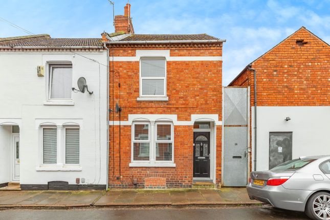 Thumbnail End terrace house for sale in Collins Street, Northampton