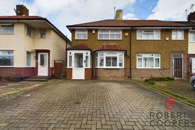 Thumbnail End terrace house for sale in Canfield Drive, South Ruislip