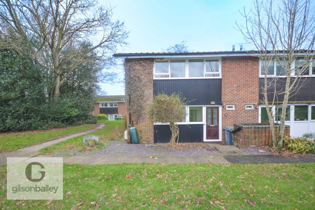 Thumbnail End terrace house for sale in Finch Way, Brundall