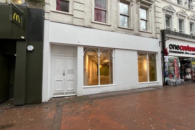Retail premises to let in Old Christchurch Road, Bournemouth
