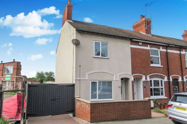 Thumbnail End terrace house to rent in Washbrook Road, Rushden, Northants